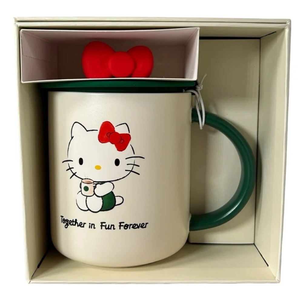 Hello Kitty x Starbucks Mug with Bow Lid